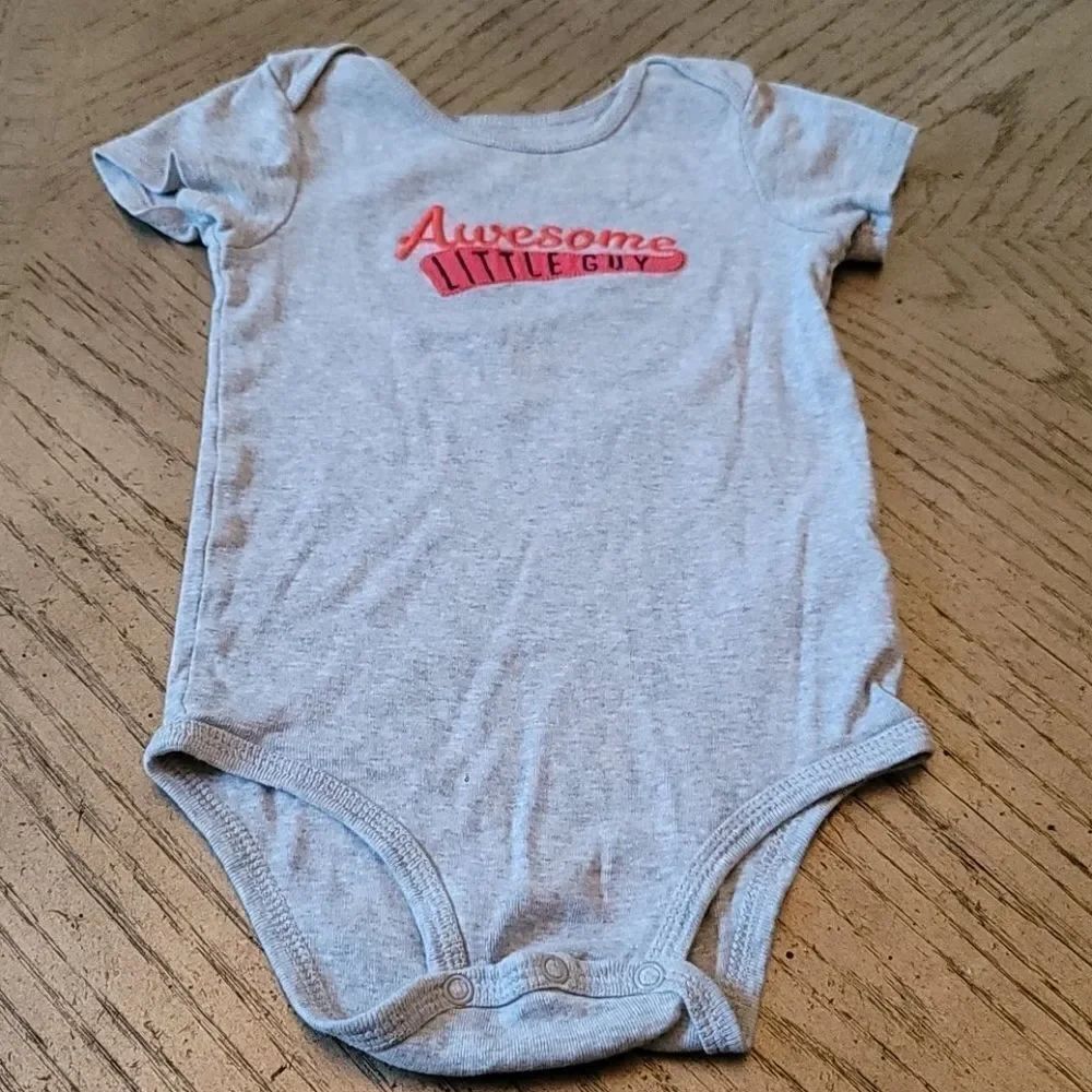 Boys 24 month onsie Awesome little guy❤